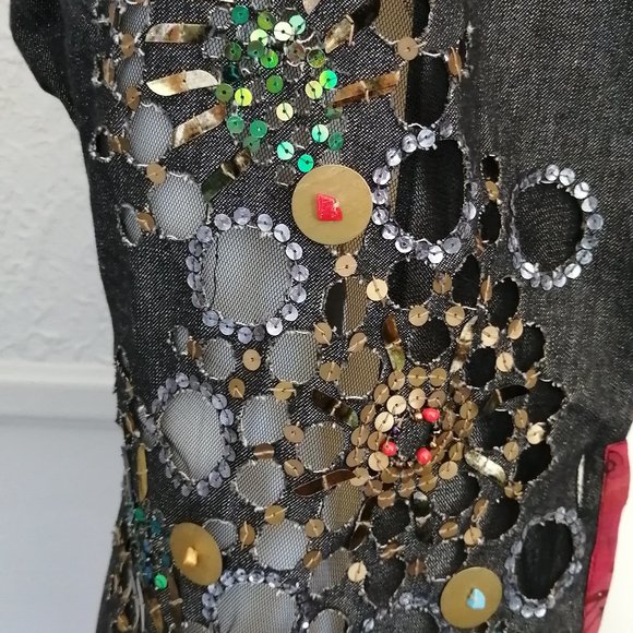 Womans Sandy Starkman Jean Jacket - Picture 6 of 8